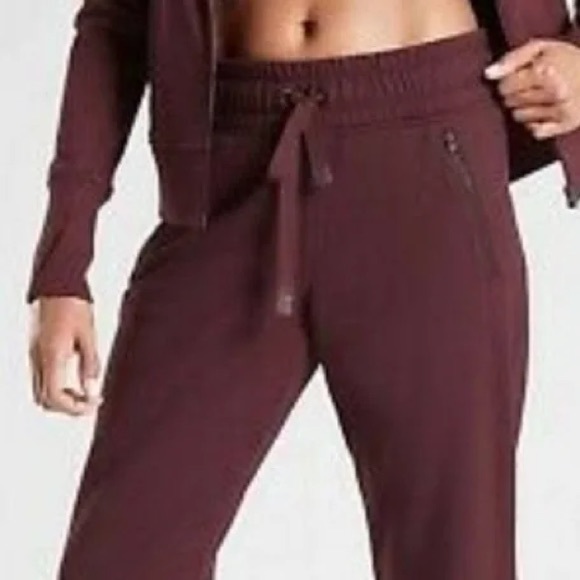 Athleta Bounce Back Jogger - Maroon - Women's Plus 2X NWT - Picture 1 of 4